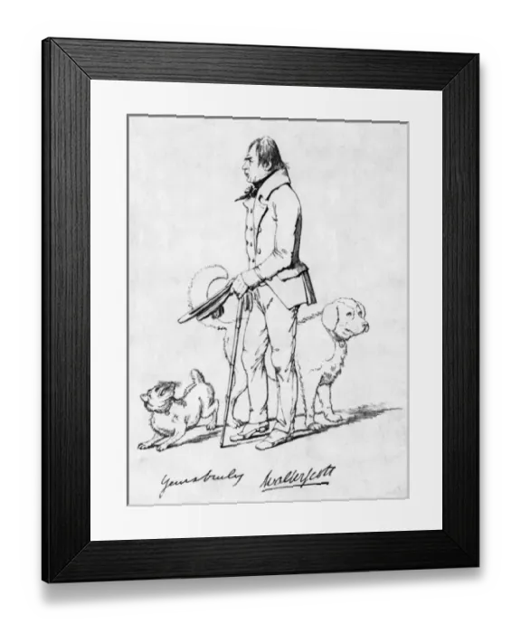 Framed Print : Sir Walter Scott Framed Print : Sir Walter Scott