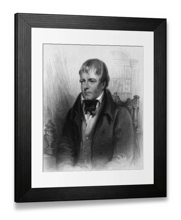 Framed Print : Sir Walter Scott Framed Print : Sir Walter Scott
