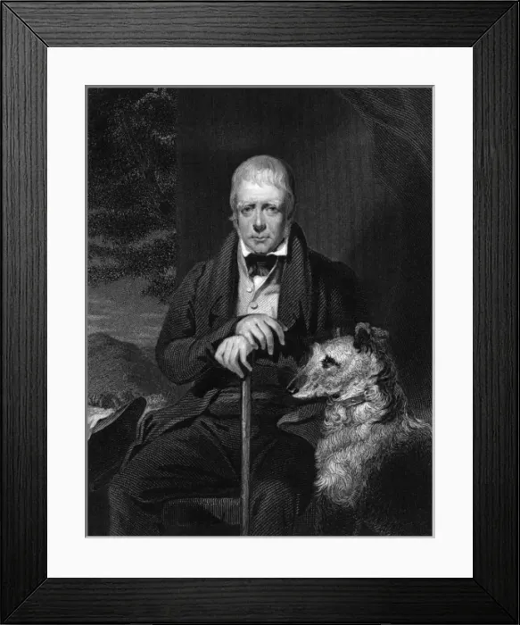 Framed Print : Sir Walter Scott Framed Print : Sir Walter Scott