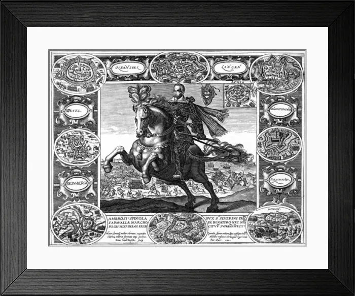 Framed Print : Ambrogio Spinola - 4 Framed Print : Ambrogio Spinola - 4