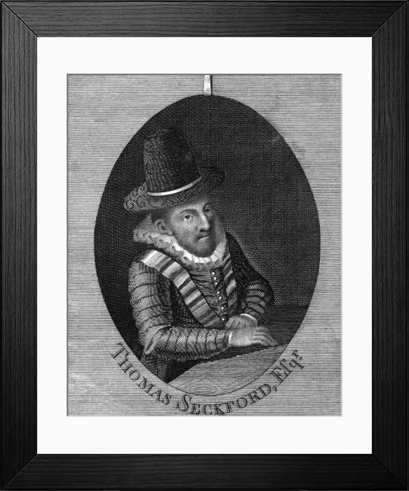 Framed Print : Thomas Seckford Framed Print : Thomas Seckford