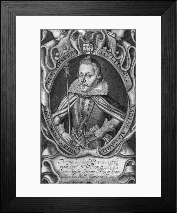 Framed Print : Sir William Segar Framed Print : Sir William Segar