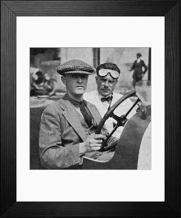 Framed Print : Henry Segrave Framed Print : Henry Segrave