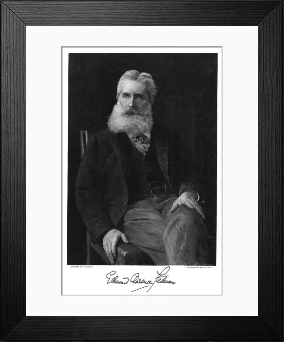 Framed Print : Edmund Clarence Stedman