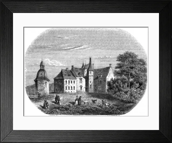 Framed Print : Sevigne home Vitre - 1 Framed Print : Sevigne home Vitre - 1
