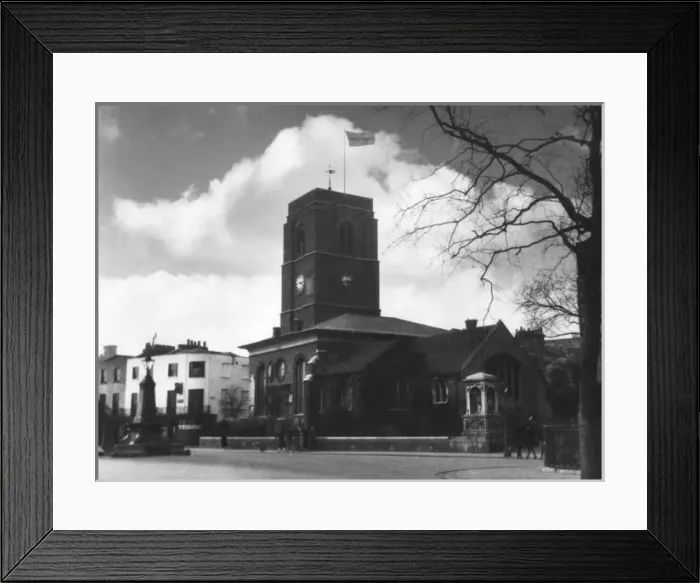 Framed Print : Chelsea Old Church Framed Print : Chelsea Old Church