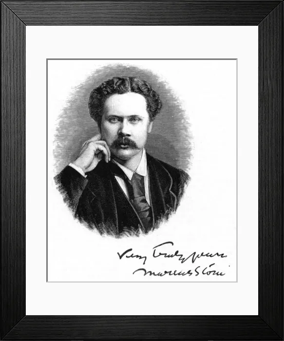 Framed Print : Marcus Stone Framed Print : Marcus Stone