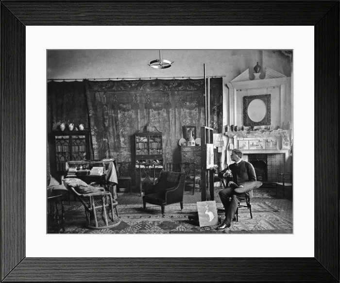 Framed Print : Marcus Stone Studio Framed Print : Marcus Stone Studio