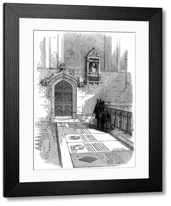 Framed Print : Shakespeare Tomb Framed Print : Shakespeare Tomb