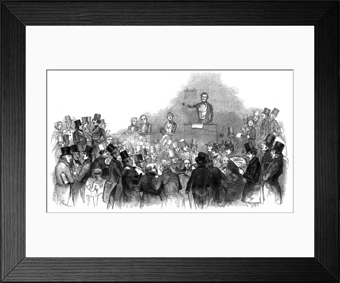 Framed Print : Sale Shakespeare House Framed Print : Sale Shakespeare House