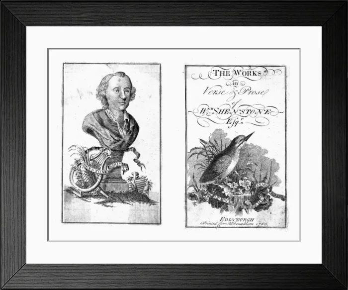 Framed Print : William Shenstone - 1 Framed Print : William Shenstone - 1