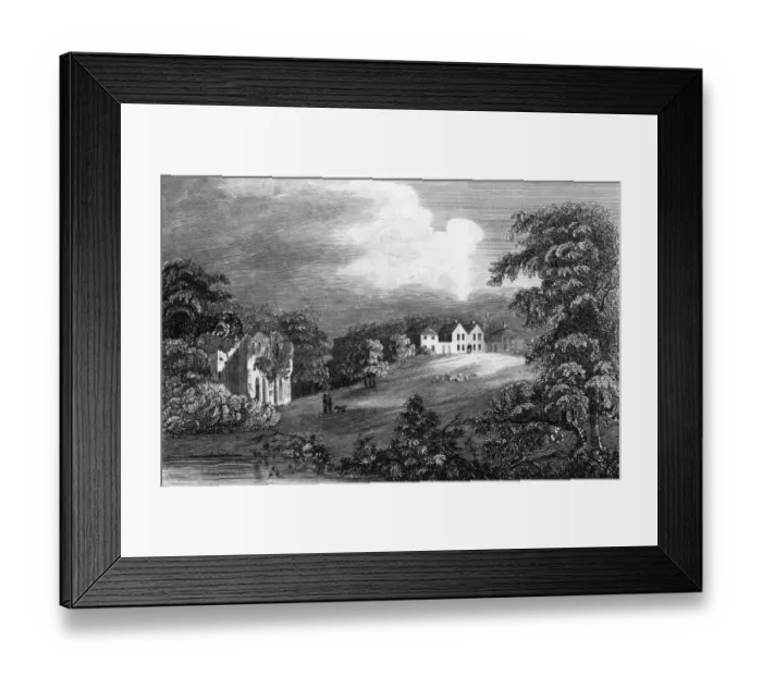 Framed Print : Shenstones Garden Framed Print : Shenstones Garden
