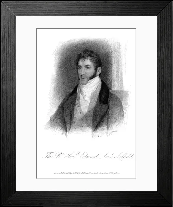 Framed Print : Third Baron Suffield Framed Print : Third Baron Suffield