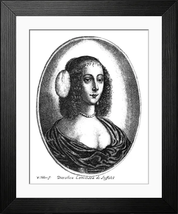 Framed Print : Susan Countess Suffolk Framed Print : Susan Countess Suffolk