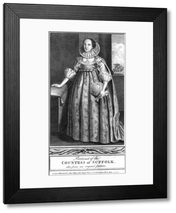 Framed Print : Catherine Ctess Suffolk Framed Print : Catherine Ctess Suffolk