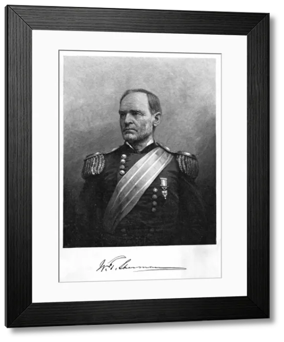 Framed Print : Wm. Tecumseh Sherman Framed Print : Wm. Tecumseh Sherman