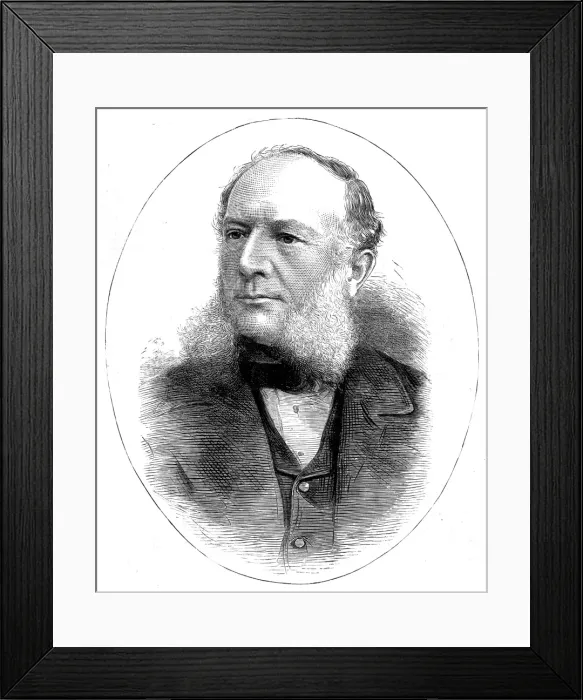 Framed Print : Carl Wilhelm Siemens Framed Print : Carl Wilhelm Siemens
