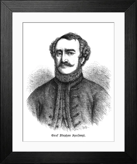 Framed Print : Istvan Szechenyi Framed Print : Istvan Szechenyi