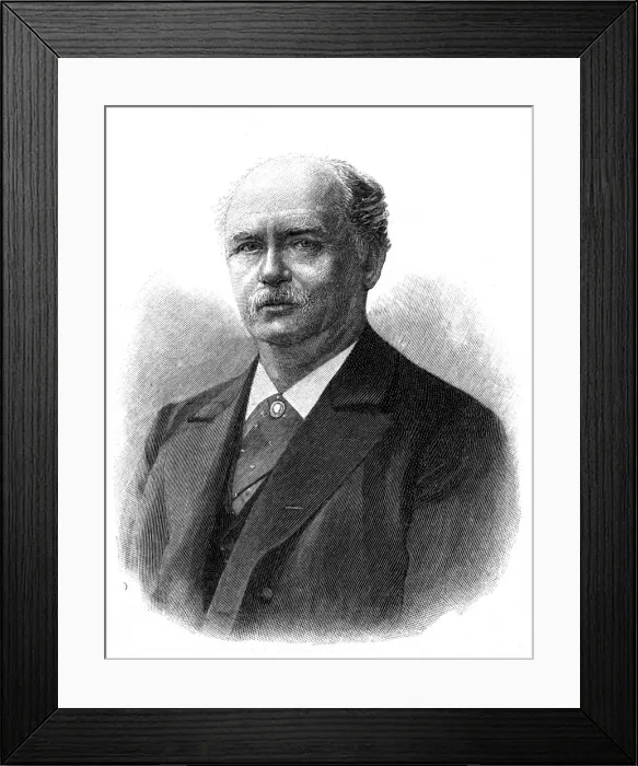 Framed Print : Georg Von Siemens Framed Print : Georg Von Siemens