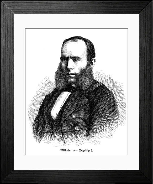 Framed Print : Wilhelm Tegetthoff Framed Print : Wilhelm Tegetthoff