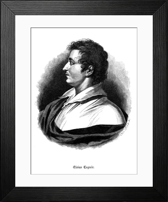 Framed Print : Esaias Tegner - 1 Framed Print : Esaias Tegner - 1