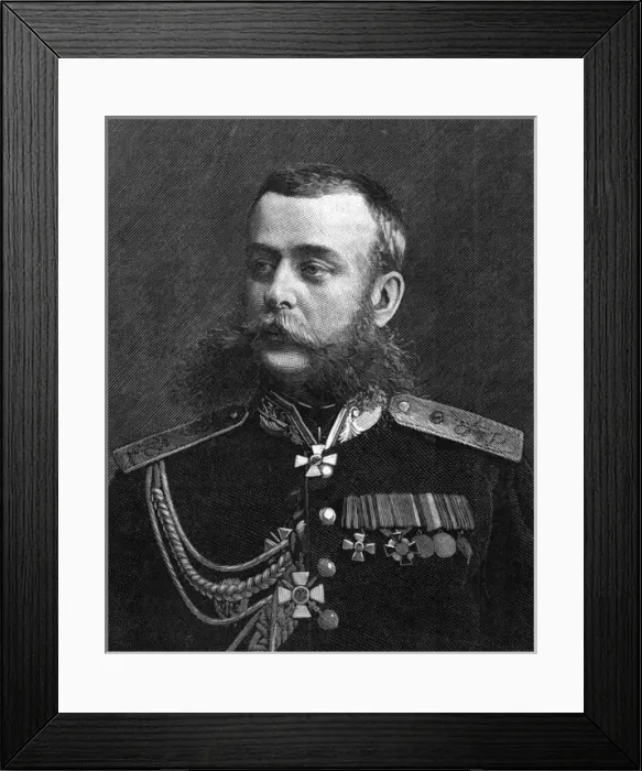 Framed Print : Mikhail Skobelev Framed Print : Mikhail Skobelev
