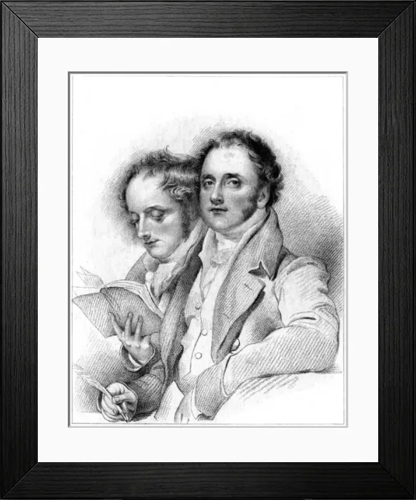 Framed Print : Horace and James Smith
