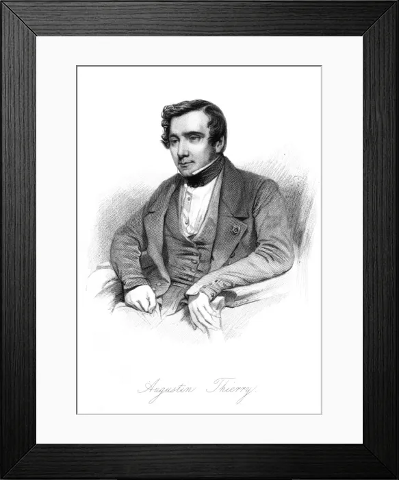Framed Print : Augustin Thierry - 1 Framed Print : Augustin Thierry - 1