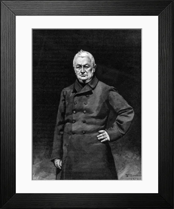 Framed Print : Thiers Standing 1876 Framed Print : Thiers Standing 1876