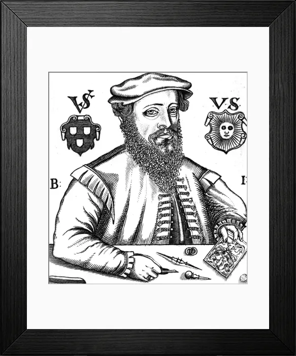 Framed Print : Virgil Solis