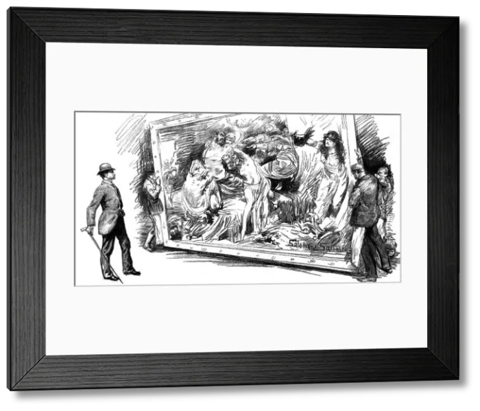 Framed Print : Solomon J Solomon Framed Print : Solomon J Solomon