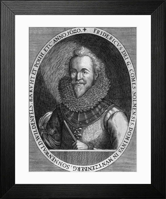 Framed Print : Friedrich Count Solms Framed Print : Friedrich Count Solms