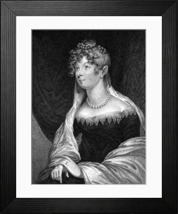 Framed Print : Mary Lady Thurlow - 1 Framed Print : Mary Lady Thurlow - 1