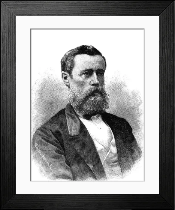 Framed Print : John Bates Thurston