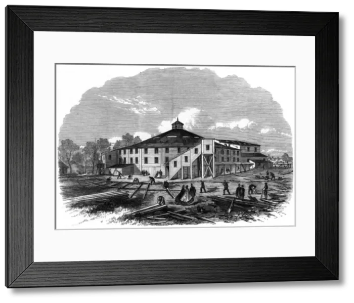 Framed Print : Shakespeare Commem 1864 Framed Print : Shakespeare Commem 1864