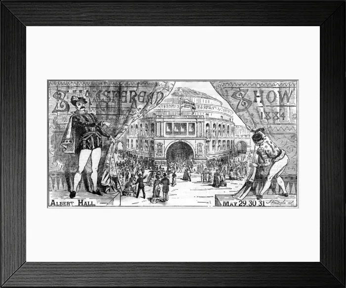 Framed Print : Shakespeare Show 1884 Framed Print : Shakespeare Show 1884