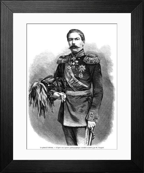 Framed Print : Franz Totleben - 4 Framed Print : Franz Totleben - 4