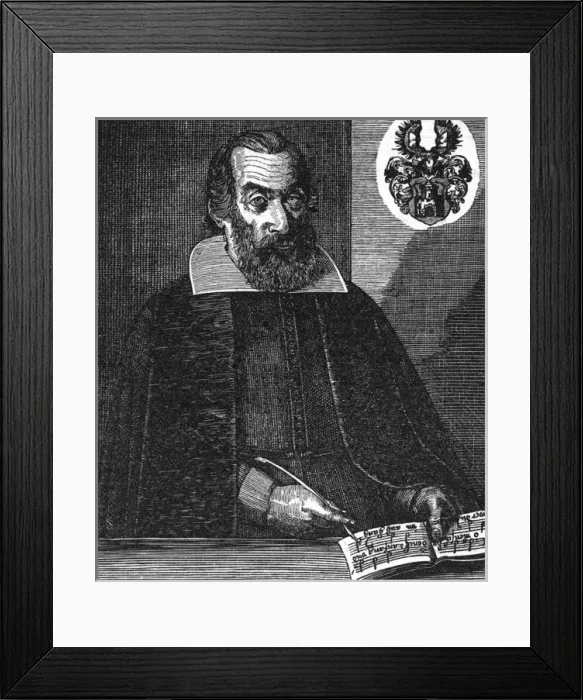 Framed Print : Johann Gott. Staden