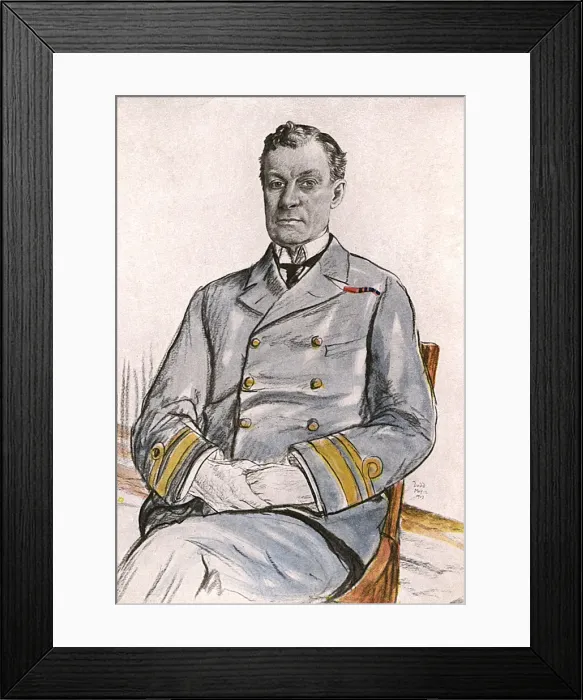 Framed Print : Admiral F C T Tudor Framed Print : Admiral F C T Tudor