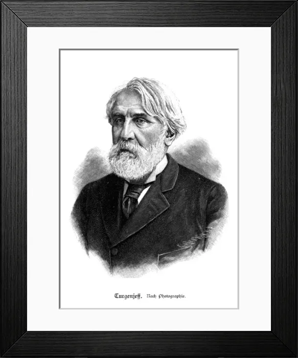Framed Print : Ivan Turgenev Framed Print : Ivan Turgenev