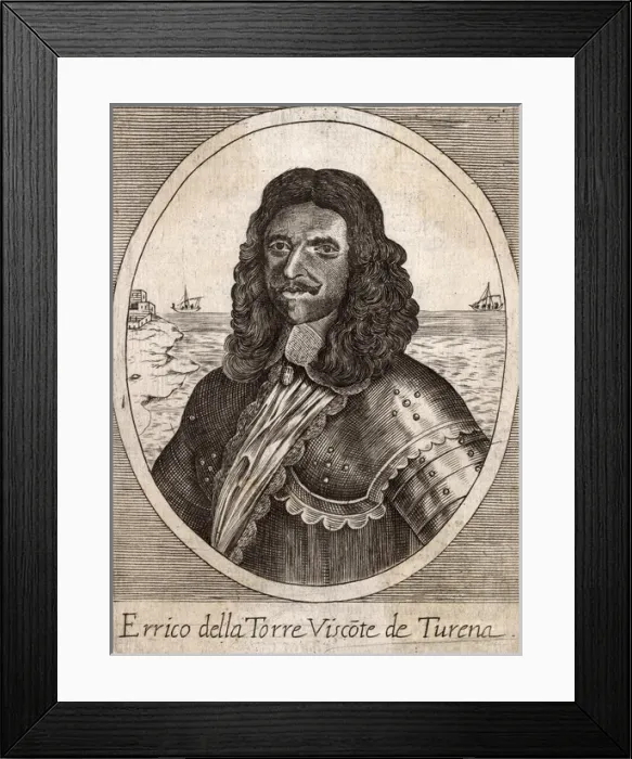 Framed Print : TURENNE. HENRI de la TOUR d AUVERGNE, vicomte de TURENNE French military commander Framed Print : TURENNE. HENRI de la TOUR d AUVERGNE, vicomte de TURENNE French military commander
