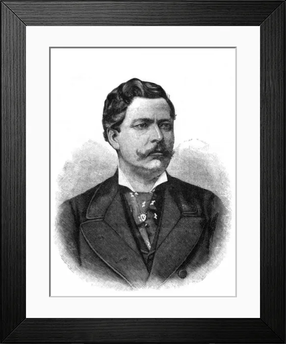 Framed Print : Henry Morton Stanley Framed Print : Henry Morton Stanley