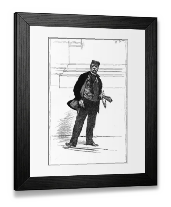 Framed Print : Alfred Stevens - 2 Framed Print : Alfred Stevens - 2