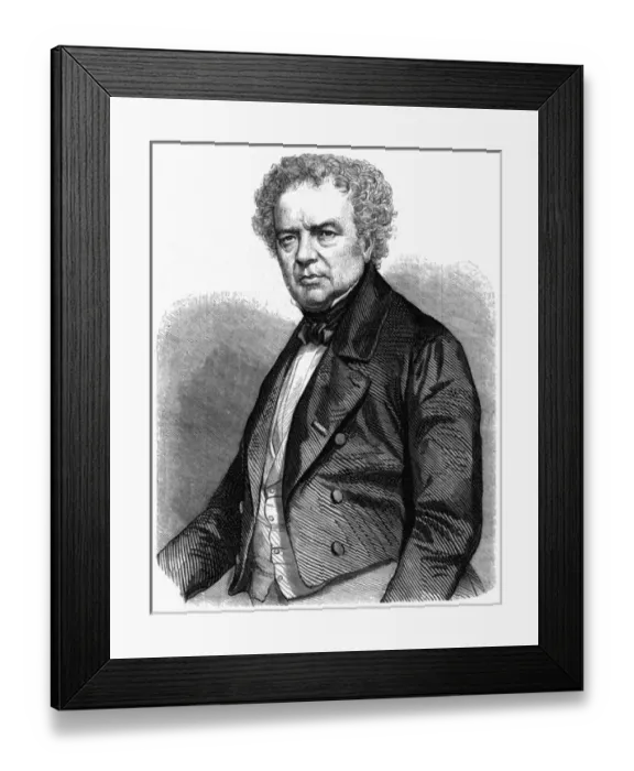 Framed Print : Carl Wilhelm Steuben Framed Print : Carl Wilhelm Steuben
