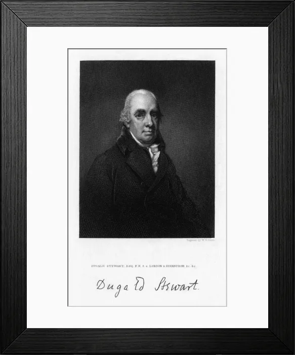 Framed Print : Dugald Stewart 1 Framed Print : Dugald Stewart 1