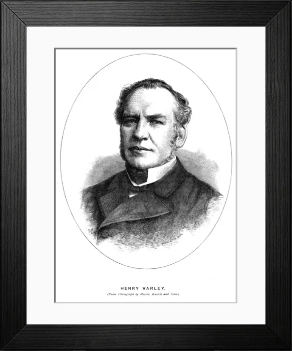 Framed Print : Henry Varley - evangelist and missionary to Australia Framed Print : Henry Varley - evangelist and missionary to Australia