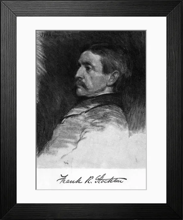 Framed Print : Frank Richard Stockton Framed Print : Frank Richard Stockton