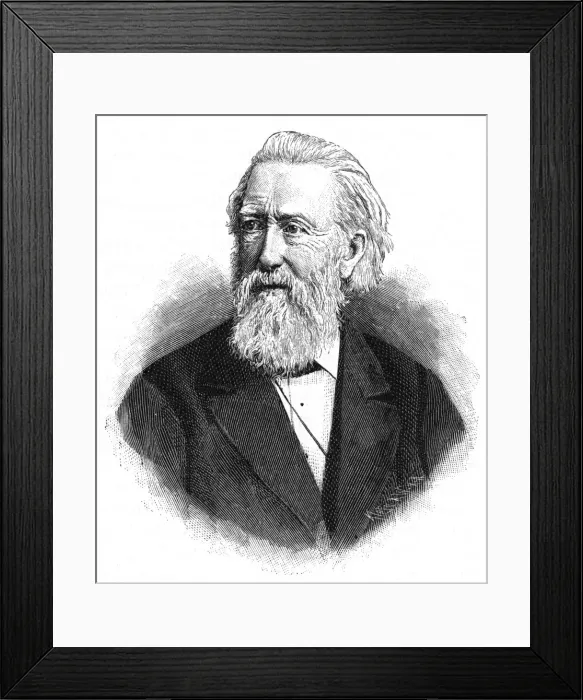 Framed Print : Theodor Storm - 3 Framed Print : Theodor Storm - 3