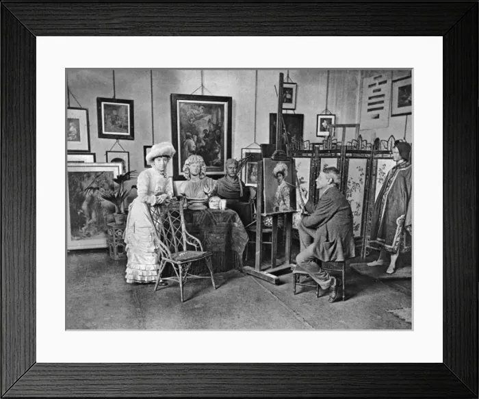 Framed Print : George Adolphus Storey Framed Print : George Adolphus Storey