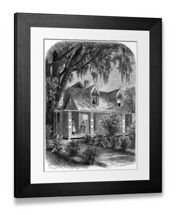 Framed Print : Stowes Florida Home Framed Print : Stowes Florida Home